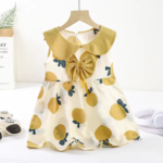 Cloud Cotton Bow Princess Dress - Image 2