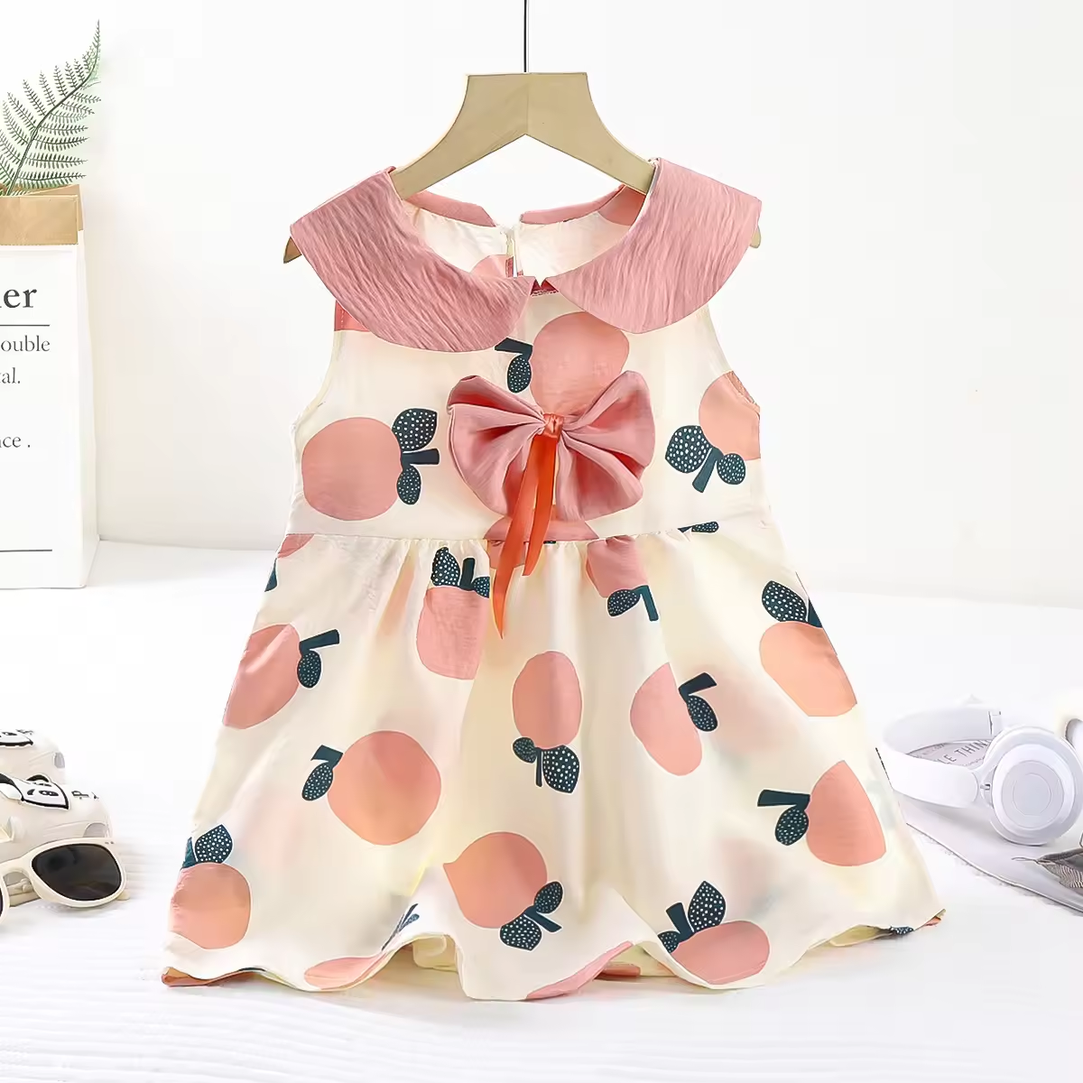 Image_20260123130105_122_7 Cloud Cotton Bow Princess Dress - Image 1
