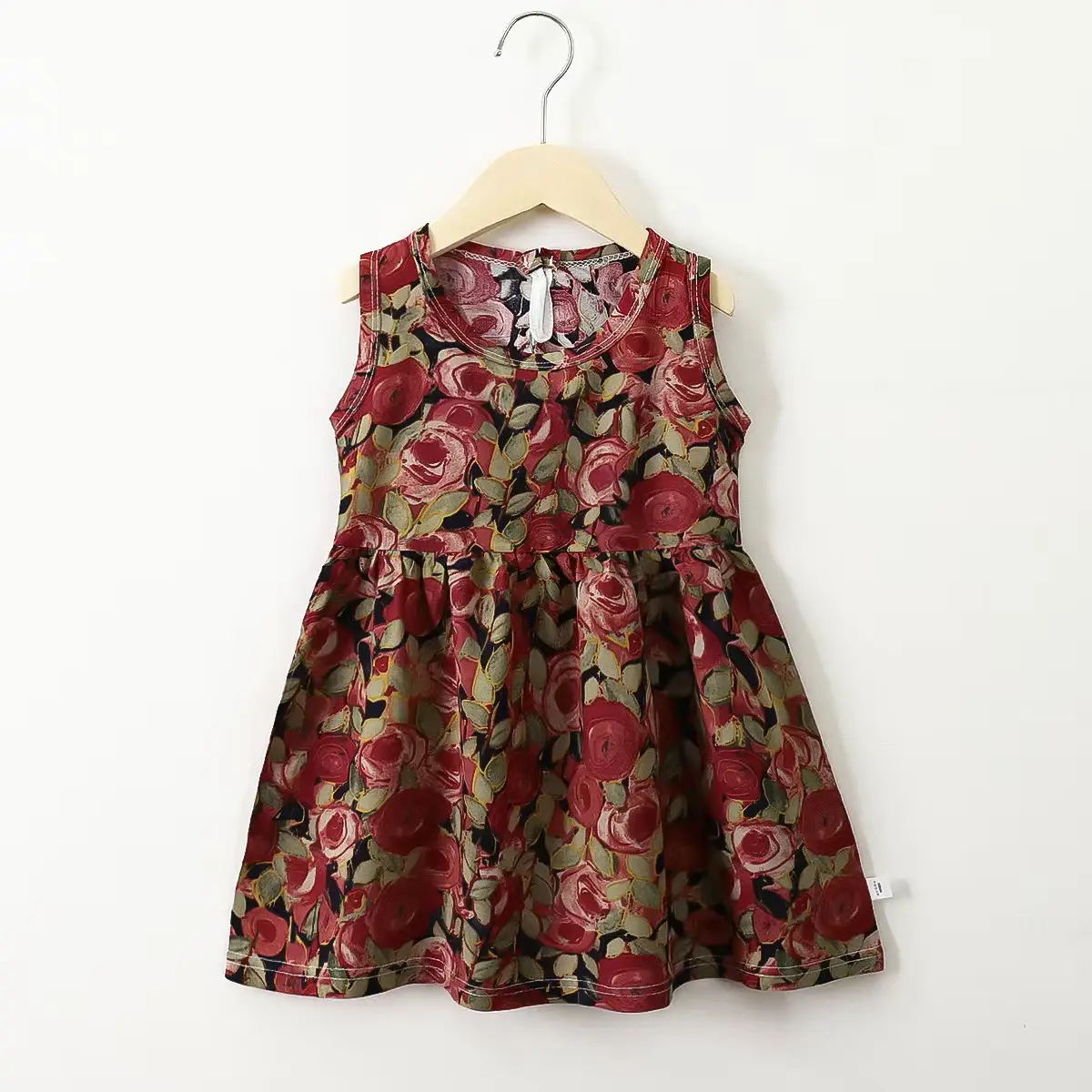 Image_20260123133455_224_7 Cotton Silk Flora Baby Girl Dress-FLD-208 - Image 1