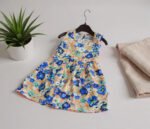 Cotton Silk Flora Baby Girl Dress-FLD-209