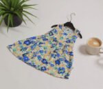 Cotton Silk Flora Baby Girl Dress-FLD-209 - Image 3