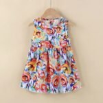 Cotton Silk Flora Baby Girl Dress