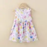 Cotton Silk Flora Baby Girl Dress-FLD-204