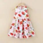 Cotton Silk Flora Baby Girl Dress-FLD-205