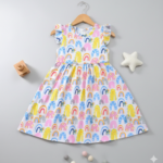 Flying Sleeve Princess Dress for Girls