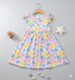 Flying Sleeve Princess Dress for Girls