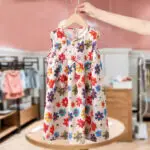 Baby Girls 3D Floral Print Dress