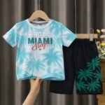 Miami Beach  Theme Design T Shirt - Image 2