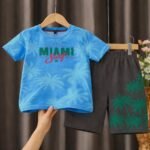 Miami Beach  Theme Design T Shirt - Image 3