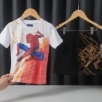Spider Man Print T-shirt Set