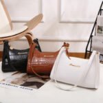 Solid Color Handbag for Ladies